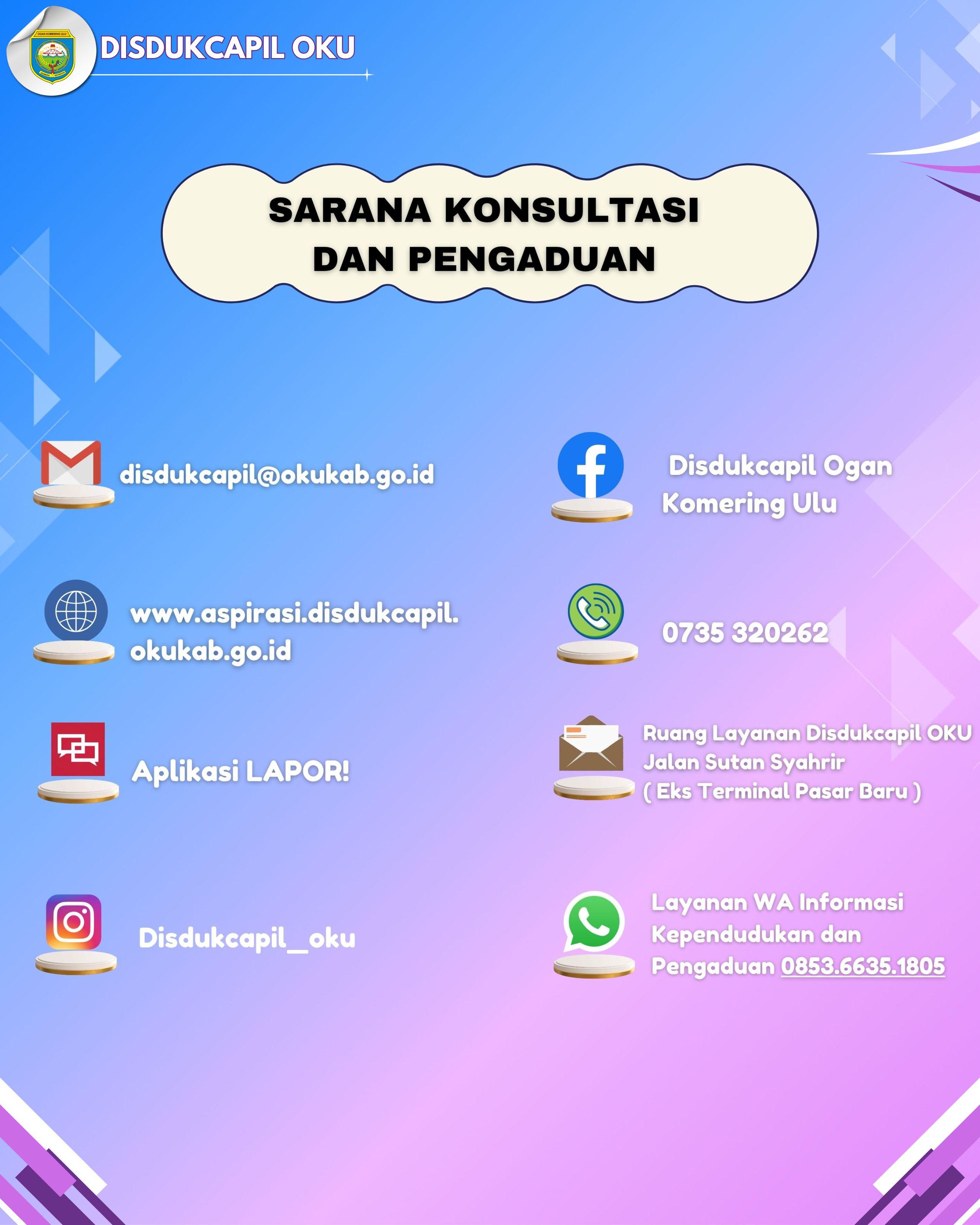Layanan Konsultasi & pengaduan