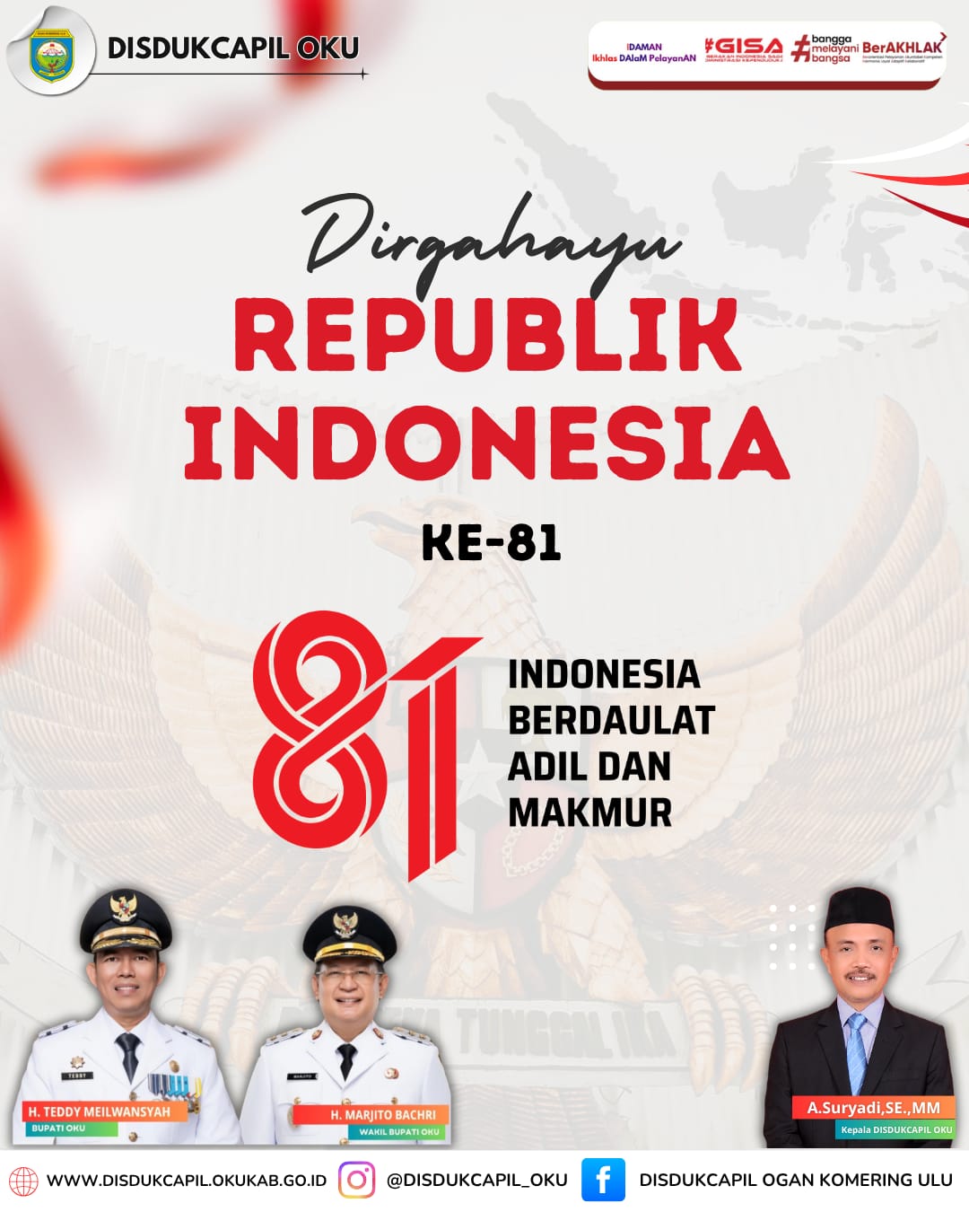 DIRGAHAYU REPUBLIK INDONESIA KE-81